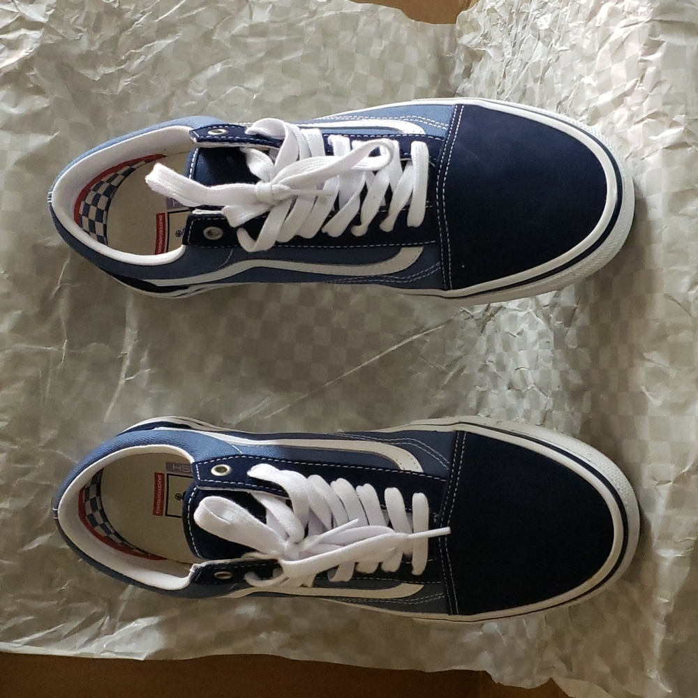 "VANS" Skate Old Skoo  Navy/white 12 MN
